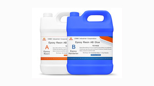 Resina poliaspártica de cristal transparente CNMI para revestimiento de suelo de garaje, resina de ácido poliaspártico súper antiamarillamiento para suelo metálico - Product Image 5