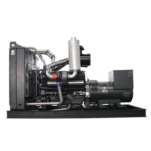 Generator Sunyi Terbuka 600KW 750 Kva Diesel Daya Senyap 750kva Generator Tipe Wadah
