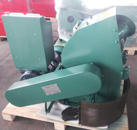Broyeur à marteaux de qualité supérieure, fourni directement par l'usine, capacité 2-3 T/h, pour transformer les copeaux de bois en poudre de 3 mm, avec cyclone