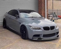 Pour BMW E90 E92 E93 M3 2004-2011, lèvre avant en fibre de carbone, style pare-chocs de voiture, séparateur de pare-chocs, jupes latérales, diffuseur, spoiler pour pare-chocs avant