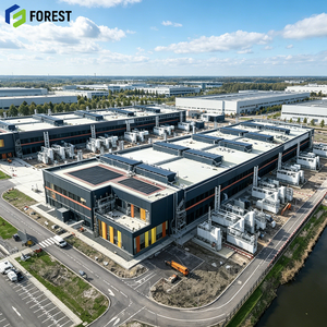 Corrosion Resistant Prefabricated Steel Structure Warehouse Space <b>Frame</b> Distribution Center Fabrication - Product Image 1