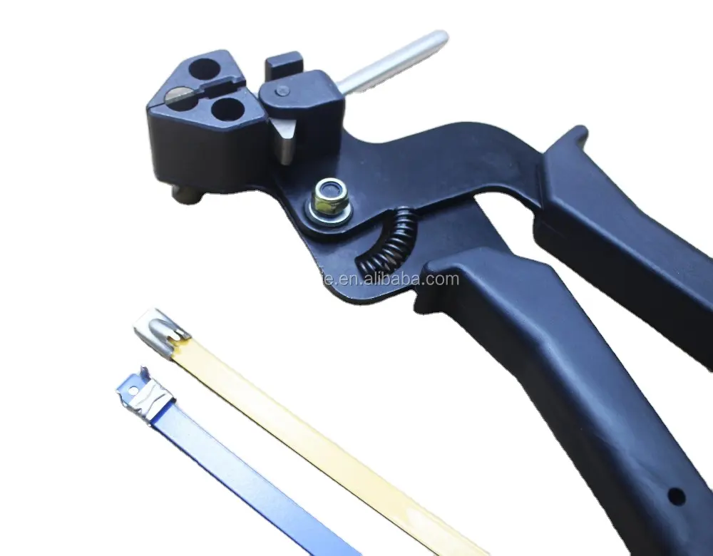 Stainless Steel Automatic Bunching Nylon Cutter Fastening Cutting Tool Cable Tie Gun