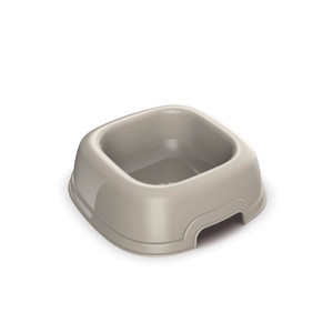 Ensemble de bols pour animaux de compagnie en plastique durable fabriqué en Italie, solide, 2 en 1, distributeurs automatiques d'aliments d'extérieur, forme de bouteille ovale, chiens, voyage facile - Product Image 1