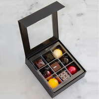 Boîte de Date Magnétique à Clamshell Ramadan Cadeau Noix Pâtisserie Macarons Emballage Boîte de Chocolat Vide