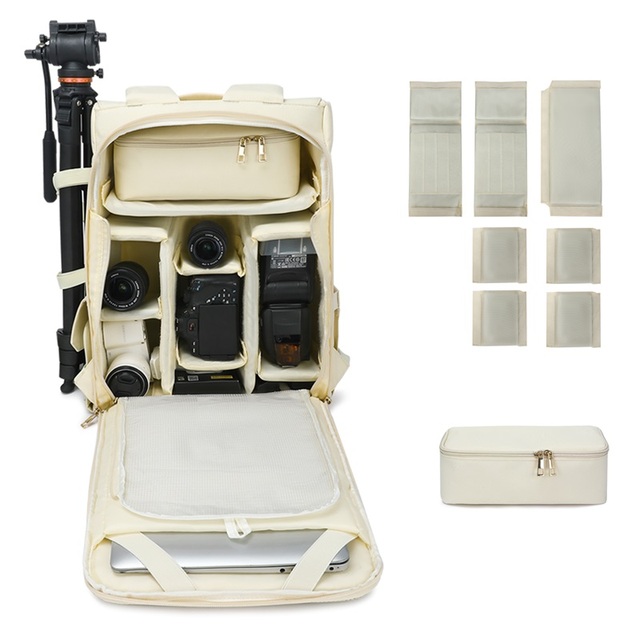 Custom Outdoor Waterproof High Quality Camera Laptop Backpack Photography Shoulders Bag Camera Backpack