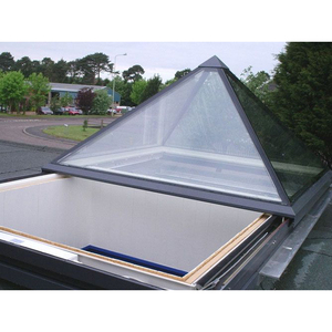 Techo de vidrio laminado <span class=keywords><strong>tubo</strong></span> <span class=keywords><strong>solar</strong></span> triángulo pirámide inteligente <span class=keywords><strong>tragaluz</strong></span> techo motorizado eléctrico abierto <span class=keywords><strong>tragaluz</strong></span> techo deslizante - Product Image 3