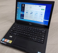 Portátil Dell 7290 de Segunda Mano, Ordenador Portátil Usado con I5-8250, 8+256GB, Pantalla de 12.5 Pulgadas, Integrado