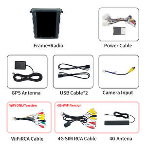 タッチスクリーン4G DSP BT Carplay Android <span class=keywords><strong>Radio</strong></span> 9.7 "車のGPSナビゲーションマルチメディアプレーヤースバルフォレスターXV 2019 2020 2021 - Product Image 3