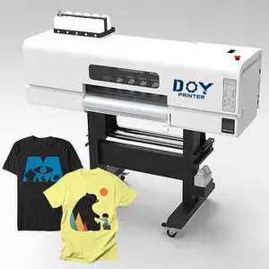इंकजेट डिजिटल मुद्रण मशीन गर्म बिक्री 4 एच I3200 पीईटी फिल्म Vinyl के लिए DTF प्रिंटर टी शर्ट