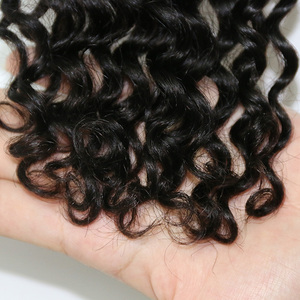 Remy brasileño de la onda profunda del pelo humano textura y extensión del pelo querido/onda profunda Remy teje - Product Image 5