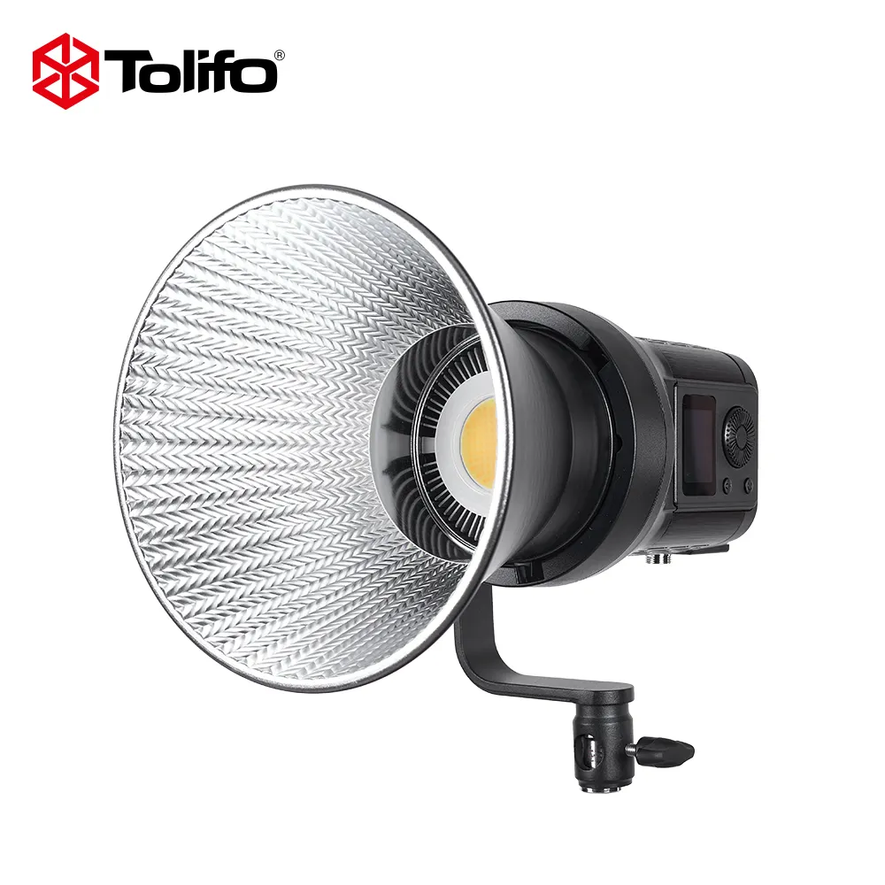Tolifo SK-120DB Bi-Color LED Video Spotlight Continuous Studio Light 120w pk 100w Photography Video Fill Light