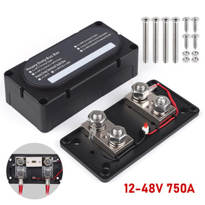 Cnspeed Barra Colectora de Alta Resistencia M10 con Pernos Terminales 750A 12-48V para Distribución de Energía Automotriz, Marina, RV e Industrial - Product Image 4
