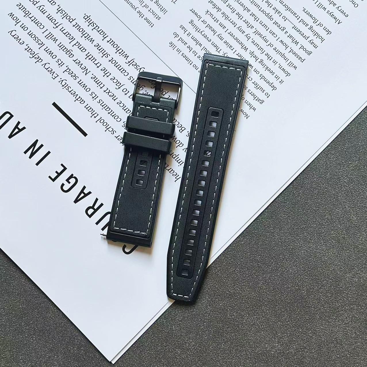 black band white line