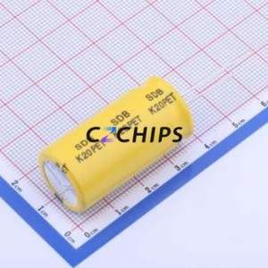 Supercondensateur SDB3ROL5061835, composant traversant (THT), condensateur D18xL35mm 50F -10%~+30% 3V 100uA@72hrs - Product Image 2