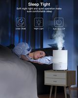 Vente en gros de lampes électriques de luxe à LED humidificateur d'air diffuseur d'arômes en verre à couleur changeante pour chambres d'hôtel voitures voiture aromathérapie