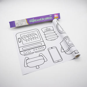 教育绘画玩具涂鸦卷轴绘画墙海报彩色纸卷儿童300厘米长度 - Product Image 6