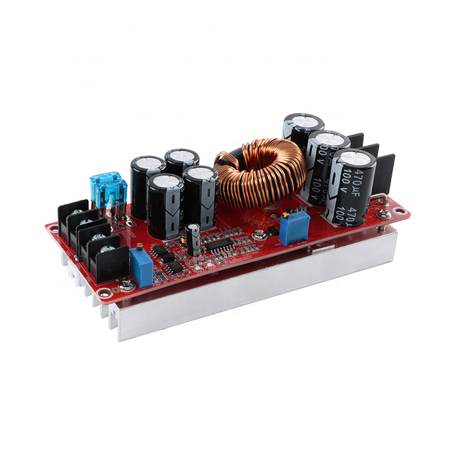 1200W 20A DC Converter Boost Step-up Power Supply Module OUT 12-83V With Heat Sink 1200 W 12V to 24V 48V 1200W 20A DC