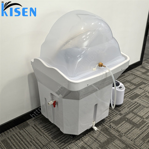 KISEN Bac à shampoing portable et mobile avec chaise, à circulation d'eau, amovible, pour lavage de cheveux en salon, thérapie SPA et soins capillaires - Product Image 6