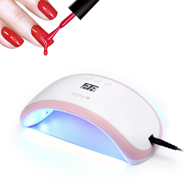 Professionnel de haute Qualité 36 Watts Sèche-ongles UV Lampe À Ongles pour le Gel avec 10 s/30 s/60 s/99 s minuteries