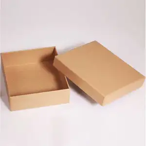 Custom Logo Luxury Cardboard Paper Packaging White Removable Lid Rigid Gift Boxes Top And Bottom Paperboard Fold Box
