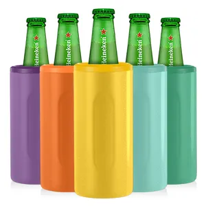 12oz 14oz Sublimation Benutzer definiertes Logo Cola Beer Insula ted Edelstahl Dosen kühler