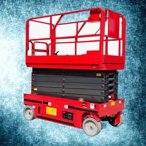 Plataforma elevadora de tijera eléctrica para almacenes y construcción, equipo de elevación de alta resistencia para trabajos aéreos. - Product Image 3