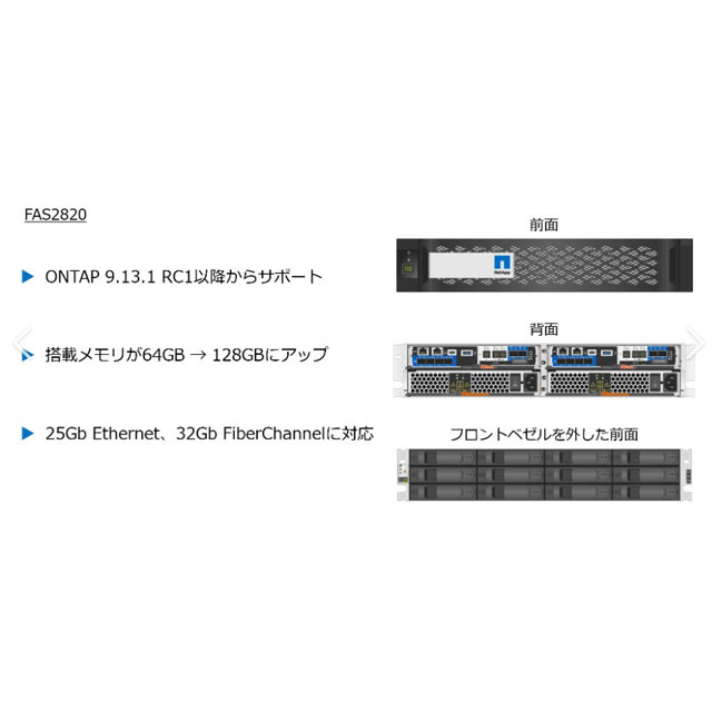 New and Original NETAPP Storage Server 2U/12 Internal Drives FAS2820 FAS2800