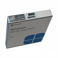 Tarjeta de Clave Estándar para Windows Server 2025 con USB, Paquete Completo, Activación en Línea, Caja USB Física para Win Server 2025 Std