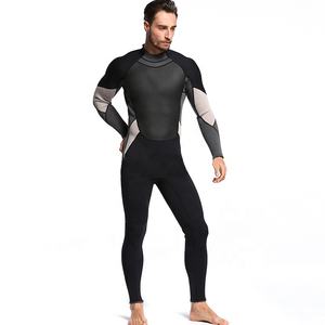 Neoprene 3mm <span class=keywords><strong>sport</strong></span> acquatici di nuoto surf immersioni subacquee mute da Triathlon muta per adulti - Product Image 3