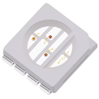 Chip LED RGB SMD 5050 de Alta Potencia de 0.1W de Epistar, Personalización de Fábrica, 3 en 1, 730nm 660nm 850nm, Emisión de Luz Roja, Blanca y Azul