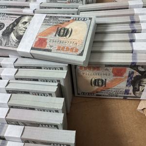 200 billetes <span class=keywords><strong>de</strong></span> juguete personalizados y duraderos <span class=keywords><strong>de</strong></span> 20/50/<span class=keywords><strong>100</strong></span> <span class=keywords><strong>dólares</strong></span> para decoración <span class=keywords><strong>de</strong></span> fiestas y bodas, 78x33mm, tamaño 50% - Product Image 3