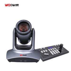 Giải Pháp Phát Sóng Chuyên Nghiệp WODWIN SDI IP POE <span class=keywords><strong>PTZ</strong></span> 1080P 20x Camera Zoom Quang Học Với Bộ Điều Khiển Cần Điều Khiển RJ45 - Product Image 1