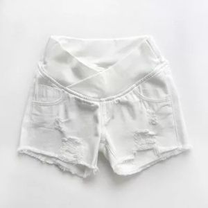 Shorts <span class=keywords><strong>en</strong></span> <span class=keywords><strong>jean</strong></span> pour femmes enceintes, vêtements d'été, taille basse, shorts de maternité, jeans amples pour femmes enceintes - Product Image 6