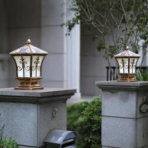 Capteur solaire extérieur étanche clôture de cour solaire Led Post porte principale pilier lumière pour jardin aluminium Luces Led 3.2V 80 - Product Image 5