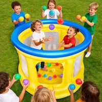 Château gonflable en PVC, fosse à balles, mini trampoline, jouet interactif parent-enfant, parc d'attractions intérieur/extérieur