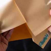Sobre de Envío Kraft con Logotipo Personalizado, Autoadhesivo, para Obras de Arte, Fotos, Documentos, Envío Profesional de Oficina