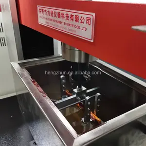 Máquina de testes elástica universal de borracha extensômetro eletromecânico