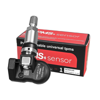 Système de surveillance de la pression des pneus universel avec capteur TPMS intégré 315/433 MHz, écran LCD programmable, 5-24 V, garantie 1 an