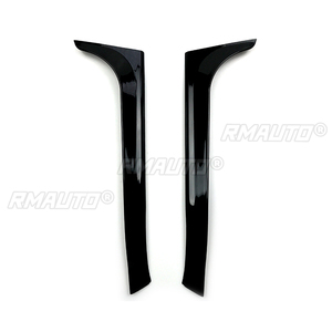 2Pcs Gloss Black Car Rear Window Side <b>Spoiler</b> Wing Splitter for Volkswagen <b>Golf</b> 6 <b>MK6</b> 2009-2013 Car Accessories - Product Image 1