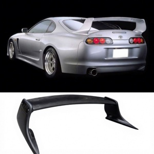 JDM Style Carbon Fiber+FRP <b>Boot</b> Lip Rear Trunk Tail Wing Ducktail Spoiler for Toyota SUPRA A80 MK4 1993-1998 - Product Image 1