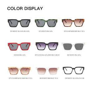 Occhiali da Sole Oversize Punk BOOM Millionaire 2023 con Logo Stampato al Laser, Disponibili in Montature Rosse <span class=keywords><strong>e</strong></span> Blu per Uomo <span class=keywords><strong>e</strong></span> Donna - Product Image 4