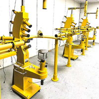 Machine d'essai de fatigue jaune, équipement de test haute précision pour usage en laboratoire