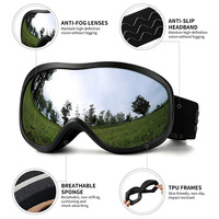 Lunettes de ski photochromiques personnalisées par le fabricant, protection UV400, lunettes de ski, lunettes de sport de neige, lunettes de sécurité pour snowboard OEM