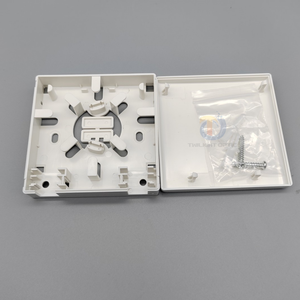 FTTH Universal Fiber Face plate <span class=keywords><strong>Box</strong></span> Kunststoff <span class=keywords><strong>2</strong></span>-Port-Glasfaser-Wandsteckdosen Fdb Otb ATB Access Terminal <span class=keywords><strong>Box</strong></span> - Product Image 4