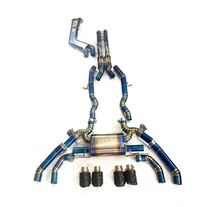 Para <span class=keywords><strong>BMW</strong></span> X3M/X4M Edición de competición F97/F98 3,0 T 2019-2023 válvula inteligente de aleación de titanio sistema de escape Catback - Product Image 6