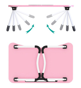 Mesa para portátil en la cama y sofá fabricante portavasos escritorio de la computadora de los niños plegable de escritorio de la computadora USB mesa plegable - Product Image 6