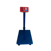 Báscula de Plataforma Digital de Acero de Alta Calidad, Indicador Electrónico de Cálculo de Precios, Capacidad de 100 kg, Precisión de 50 g, Personalizable OEM, 1 Año de Garantía