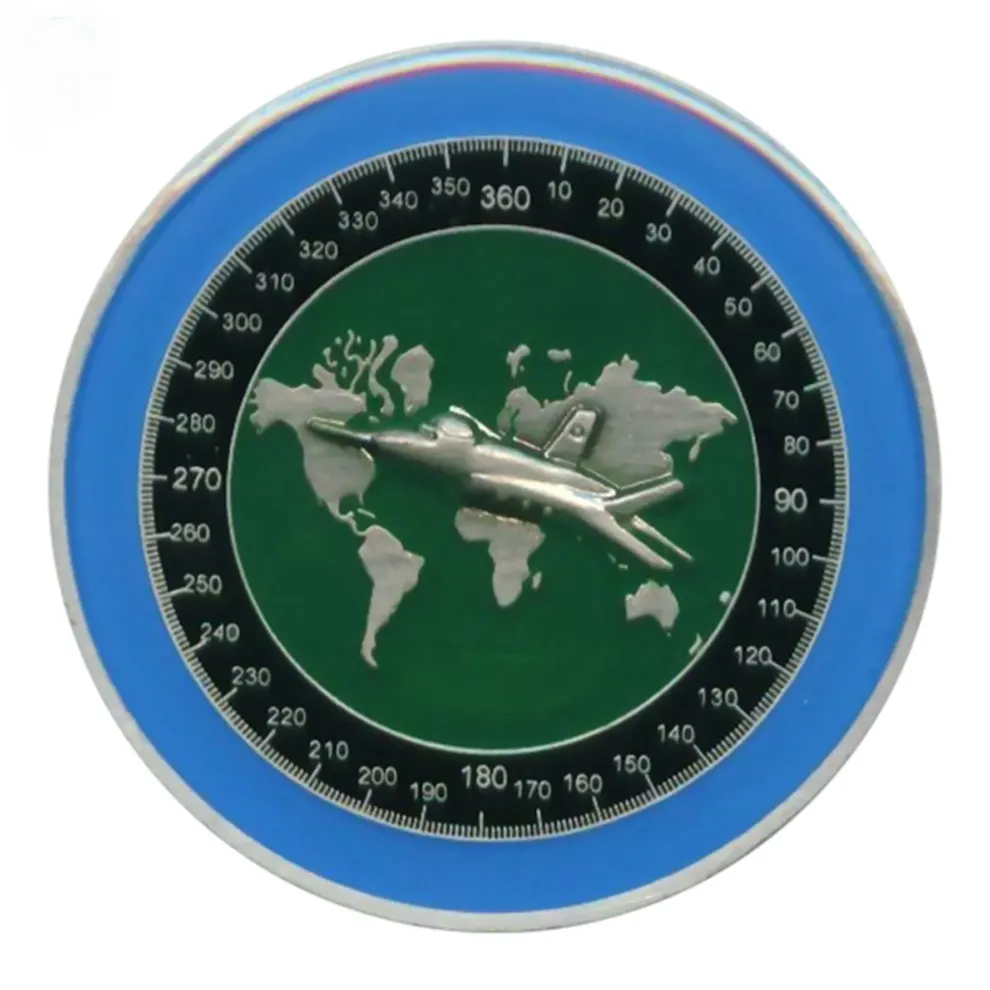 Cugle valor Venta caliente de doble cara de Metal antiguo logotipo personalizado Moneda de desafío