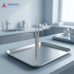 Forceps manuels Nelson 230 mm pour dissection pulmonaire, instrument chirurgical certifié CE Classe I - Product Image 3