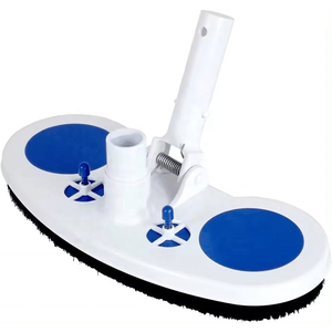 Brosse de nettoyage <span class=keywords><strong>pour</strong></span> <span class=keywords><strong>piscine</strong></span> à aspiration, tête de <span class=keywords><strong>balai</strong></span> courbée rigide <span class=keywords><strong>pour</strong></span> murs et sols, outils de nettoyage <span class=keywords><strong>pour</strong></span> spa - Product Image 3